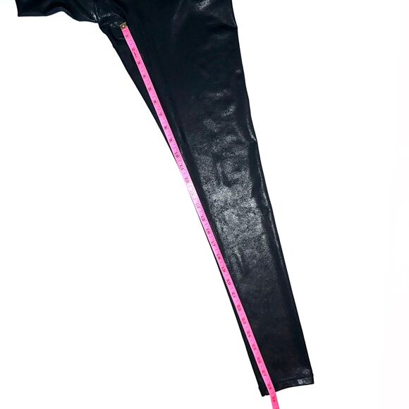 Z by Zella High Waisted Daily 7/8 Metallic Laminated Leggings Size Small - Picture 13 of 13